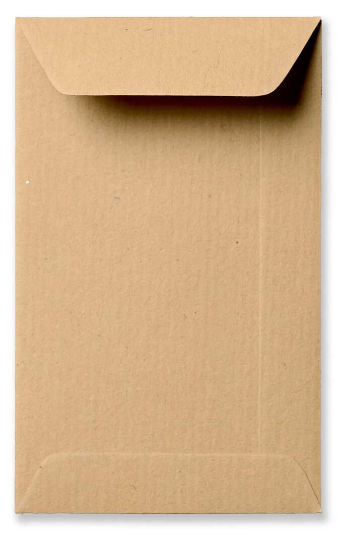 Envelop Bruin 6,5x10,5cm