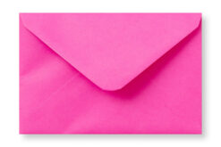 Knal roze 12x18 envelop