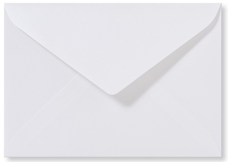slachtoffers Trek opblijven A5 envelop Metallic Extra White 15,6×22 cm - Enveloppenzaak