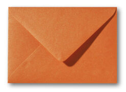 A5 envelop Metallic Oranje 15,6×22 cm