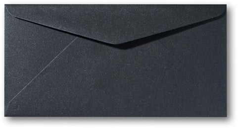 DL Envelop 11x22 cm Metallic Black